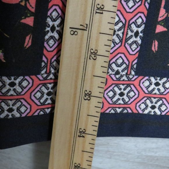 Robbie Bee* Women's Half Bell Sleeve V-Neck Floral‎ Lined Midi Dress~ Size Small - Picture 7 of 10